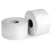 Туалетная бумага "Mягкоff Professional" в рулонах 200м, 2-сл., белая, 12рул/место